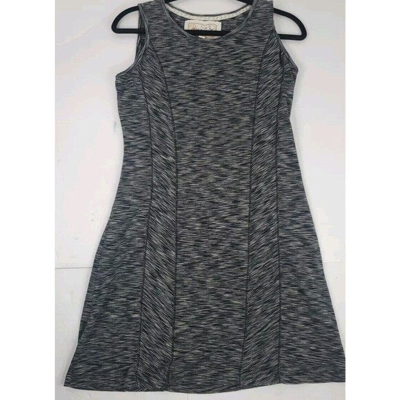 Women's Aventura Tank Dress Size Small  Organic Cotton Shift heathered Grey - Picture 1 of 8